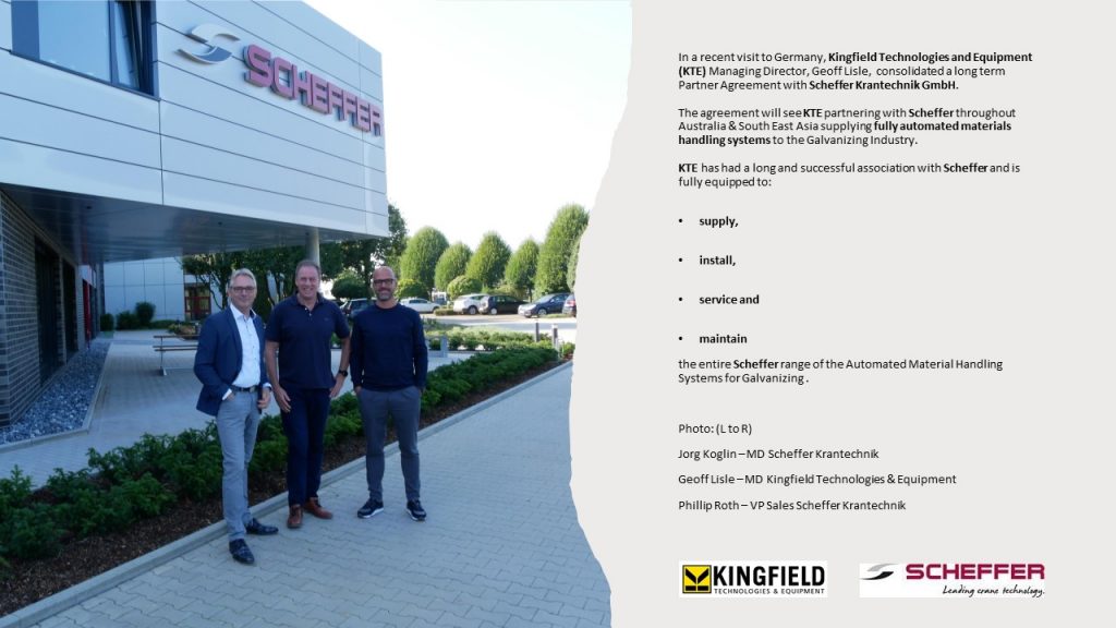 KTE Updates - Kingfield and Scheffer Partnership